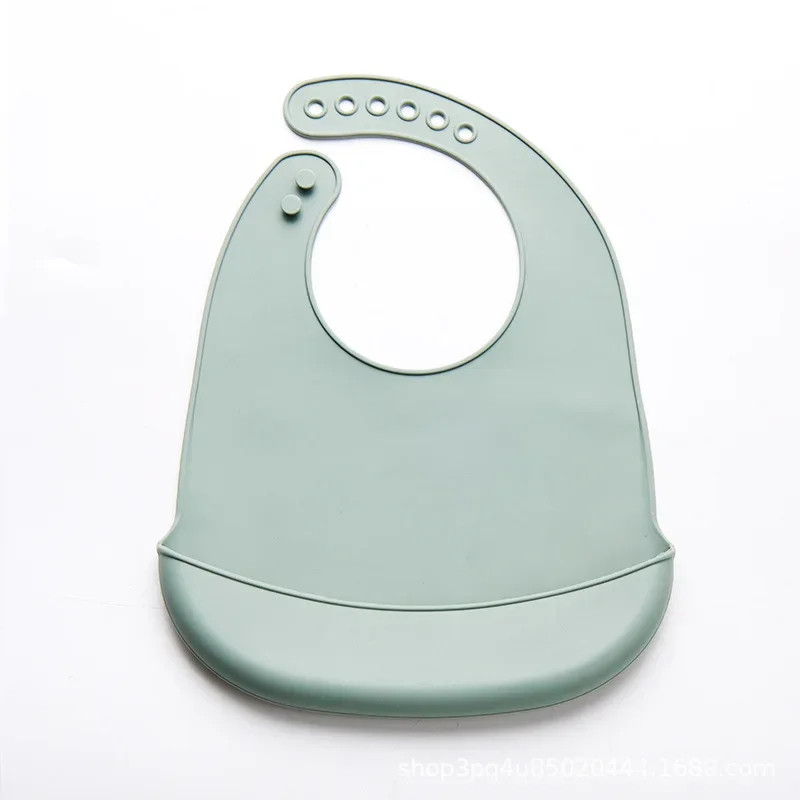 1-3pcs Baby Bib Adjustable Wat - Waterproof Baby Bibs Silicone ulasan dan harga