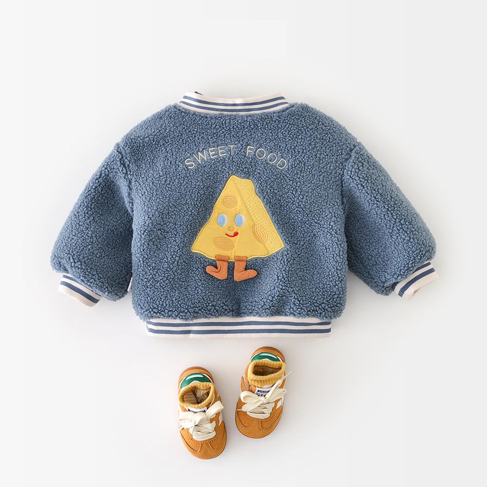 Infant Girls Cotton Padded Jac - Toddler Boy Winter Fleece Jacket ulasan dan harga