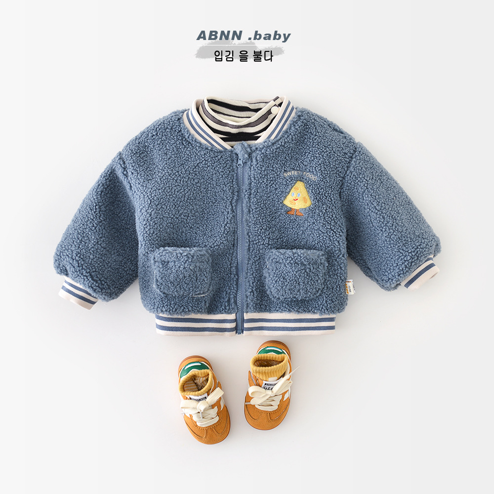 Infant Girls Cotton Padded Jac - Toddler Boy Winter Fleece Jacket ulasan dan harga