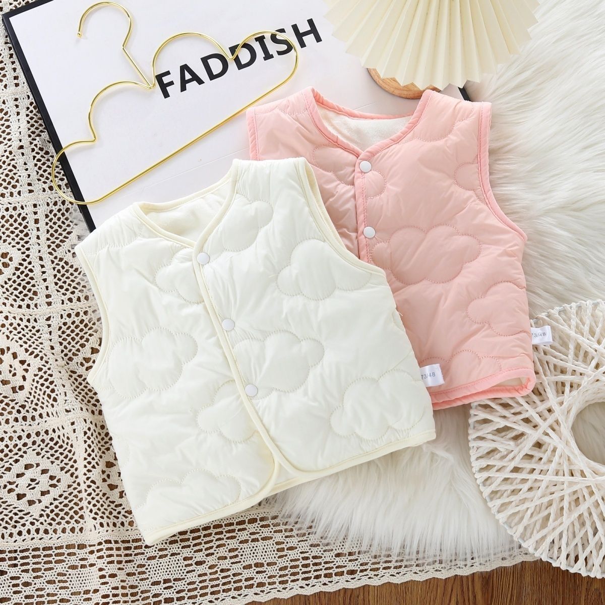 Kids Vest Girls New Sleeveless - Toddler Boy Winter Fleece Jacket ulasan dan harga