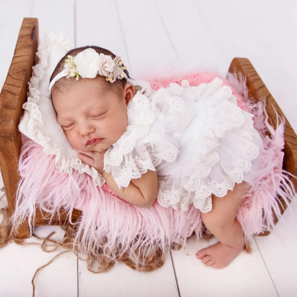 Newborn Photography Props Girl - Newborn Baby Girl Romper Floral ulasan dan harga