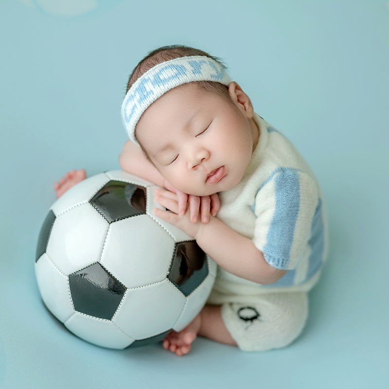 Football Baby Theme Newborn Ph - Infant Photography Props Outfit ulasan dan harga