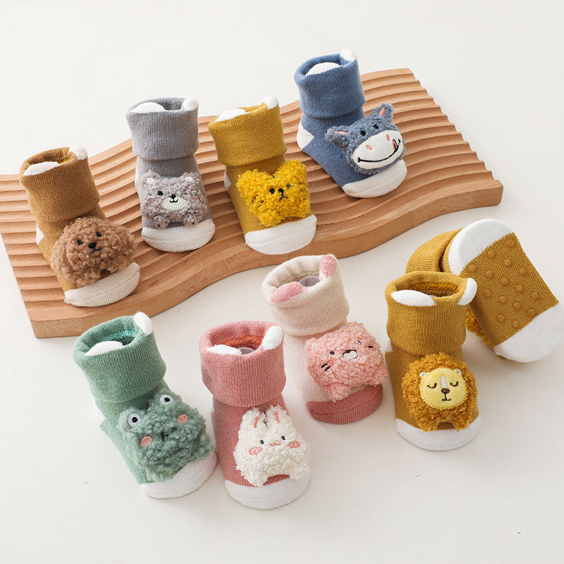 Newborn Baby Girl Boy Cute Car - Unisex Baby Socks Non Slip ulasan dan harga