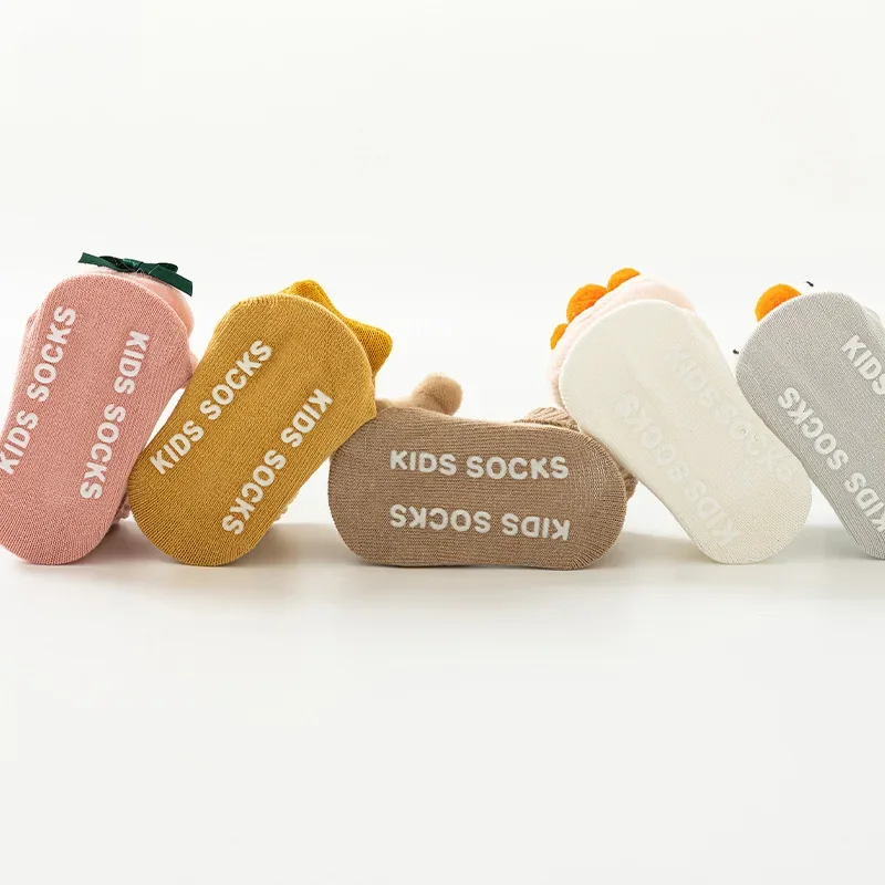 Winter Baby Warm Cute Cartoon  - Unisex Baby Socks Non Slip ulasan dan harga