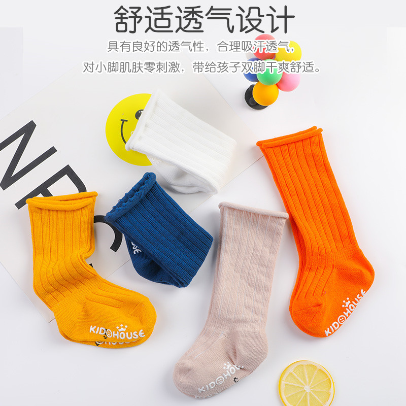 5 Pairs/Lot Baby Socks Spring  - Unisex Baby Socks Non Slip ulasan dan harga