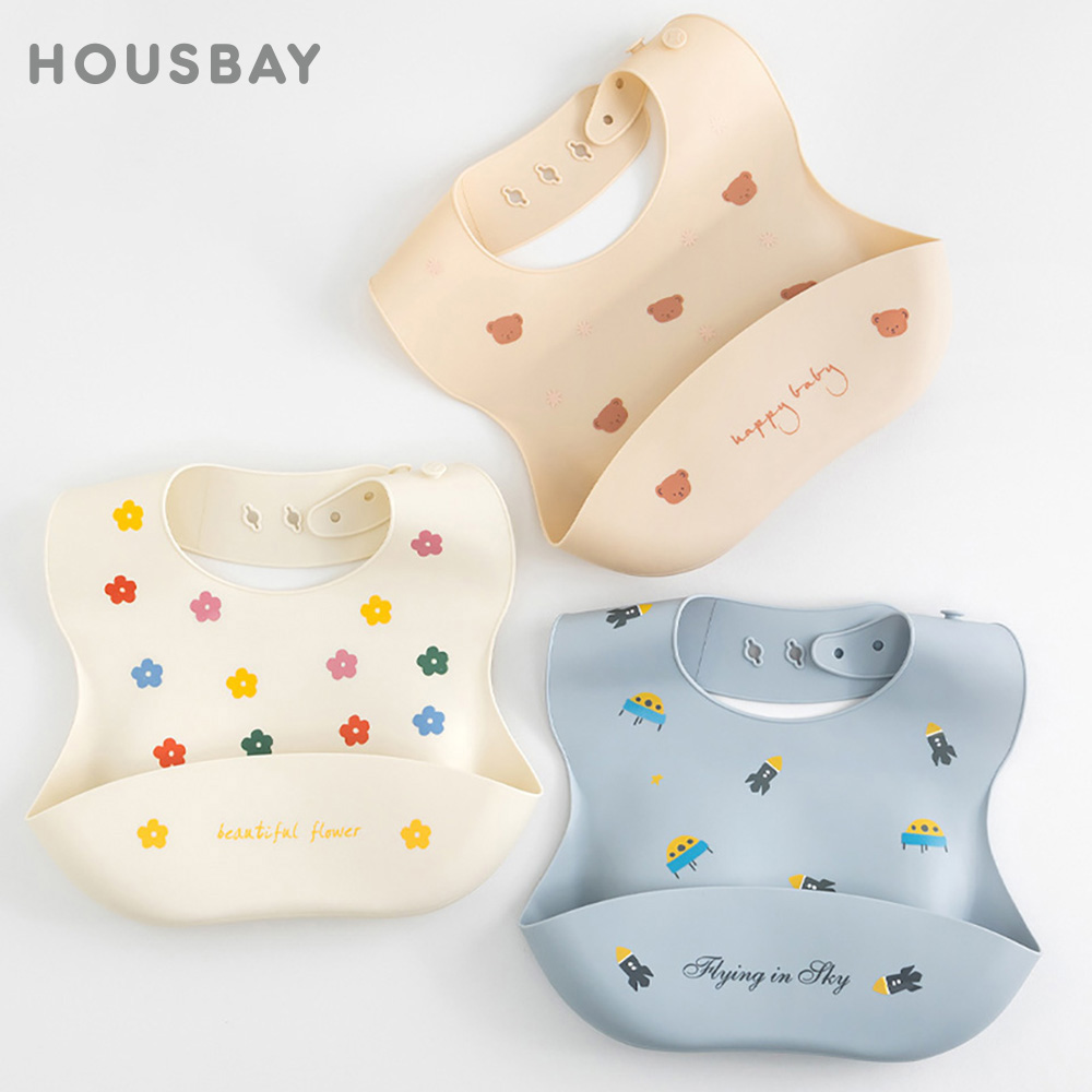 Baby Bibs Waterproof Soft Sili - Waterproof Baby Bibs Silicone ulasan dan harga